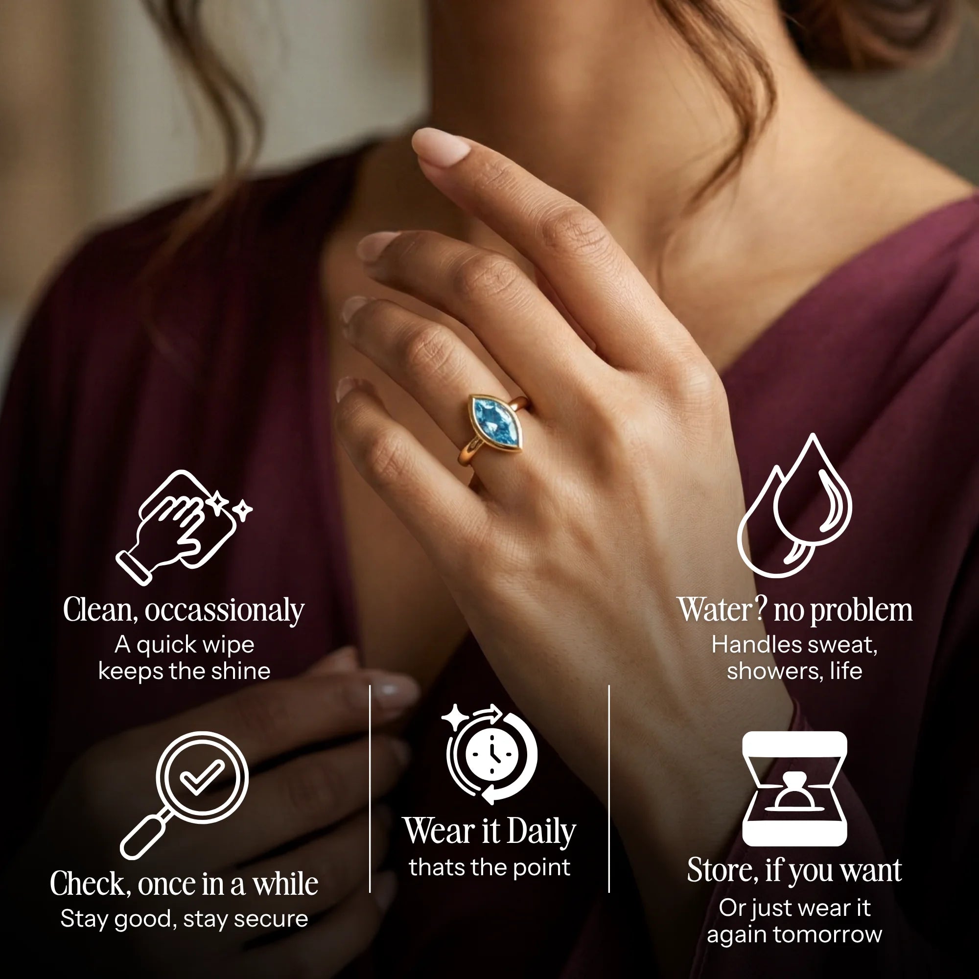 Aeris Marquise Ring