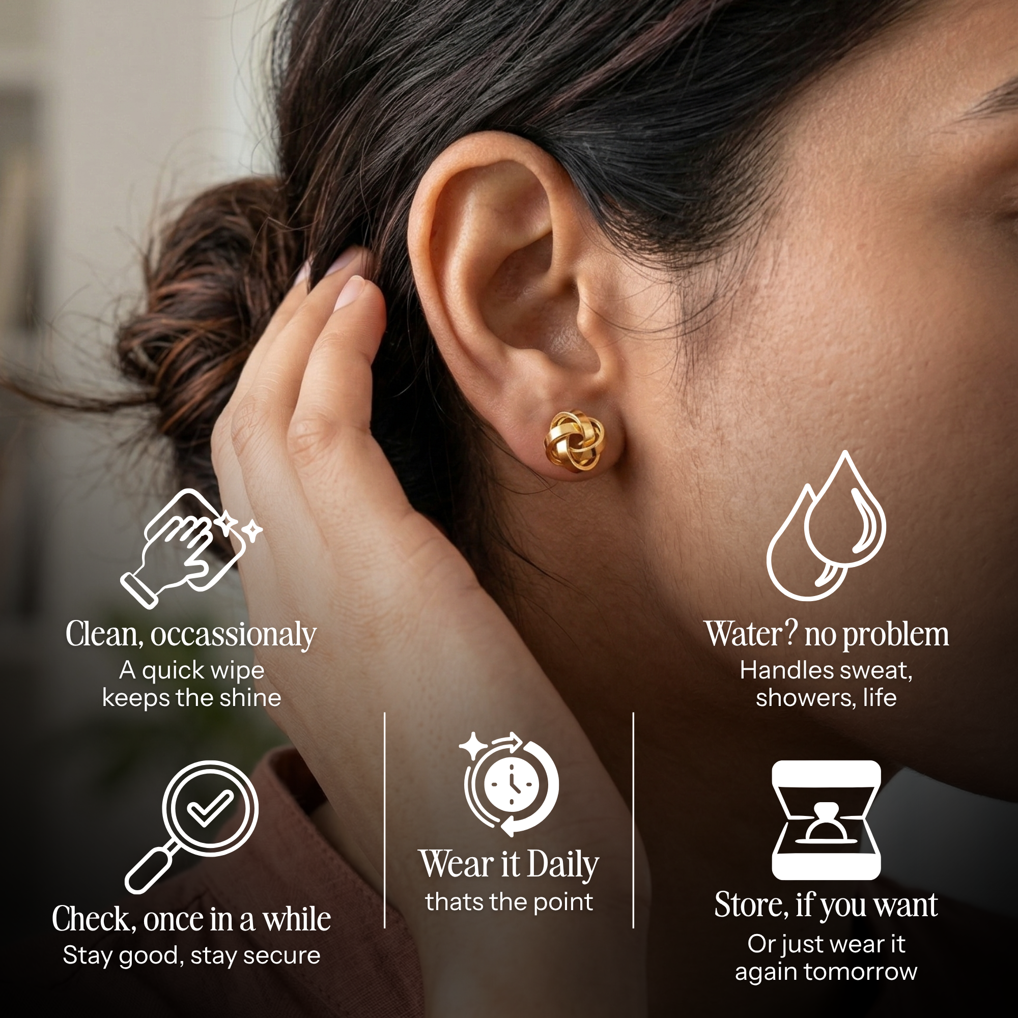 Tangle Drop Earrings
