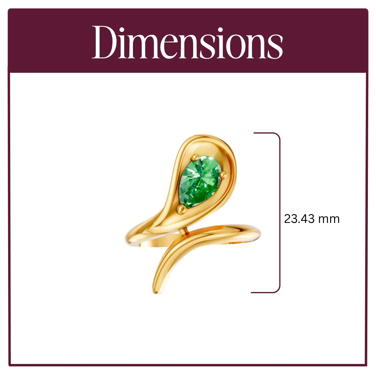 Verdant Crown Ring