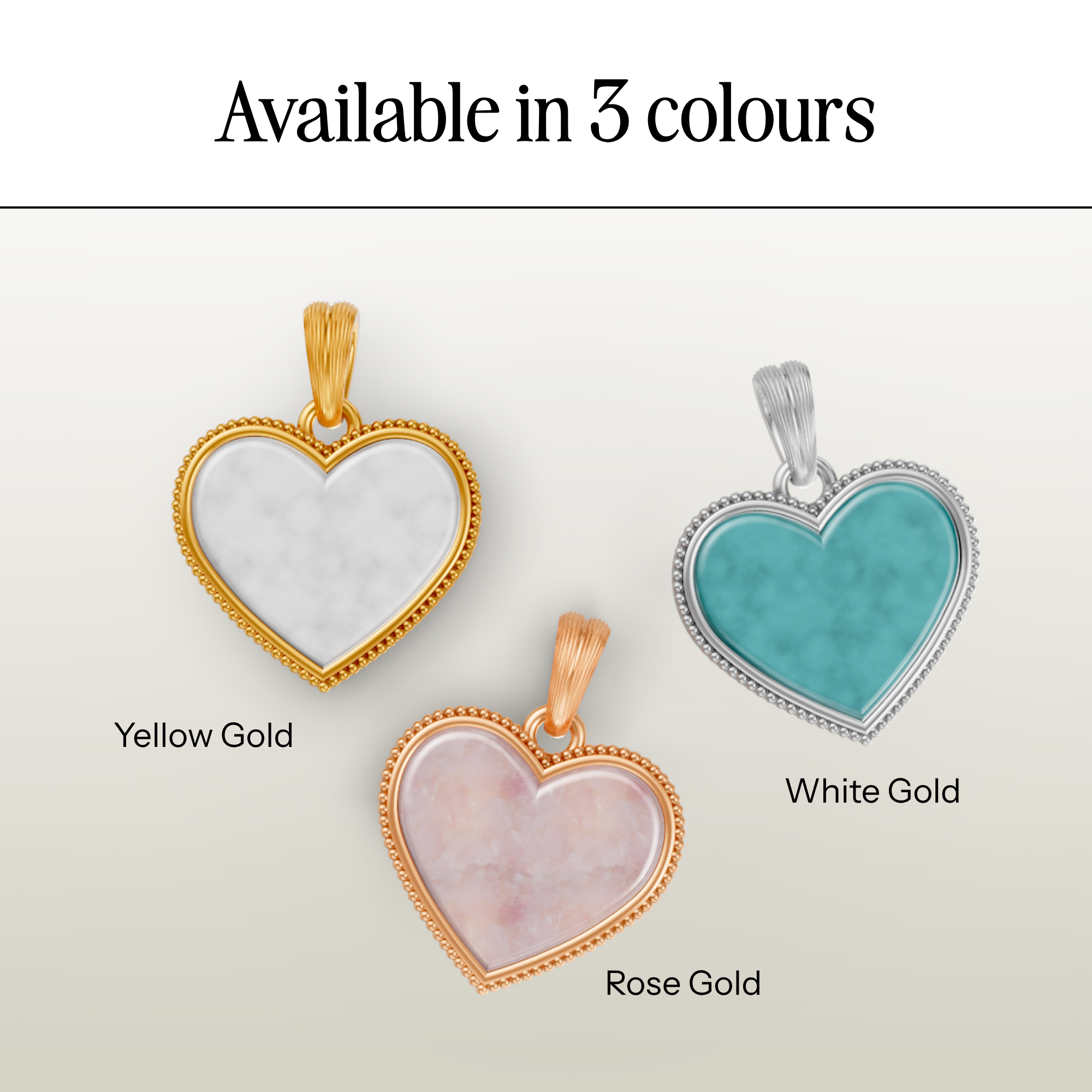 Coeur Royale Pendant