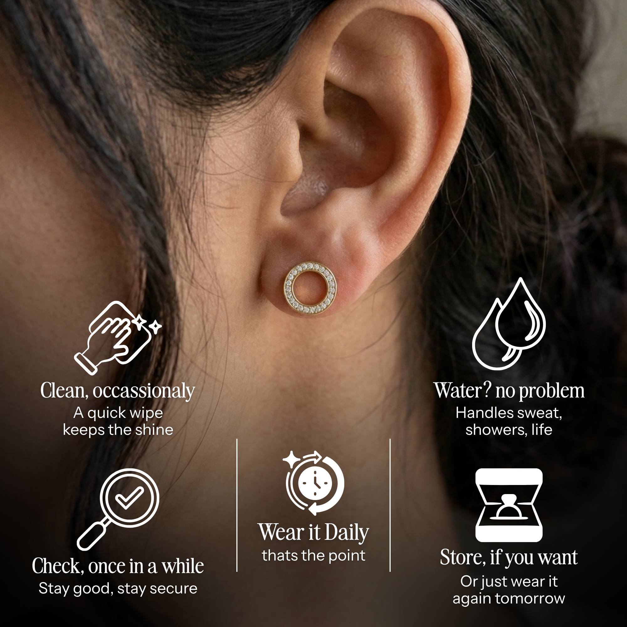 Halo Earrings