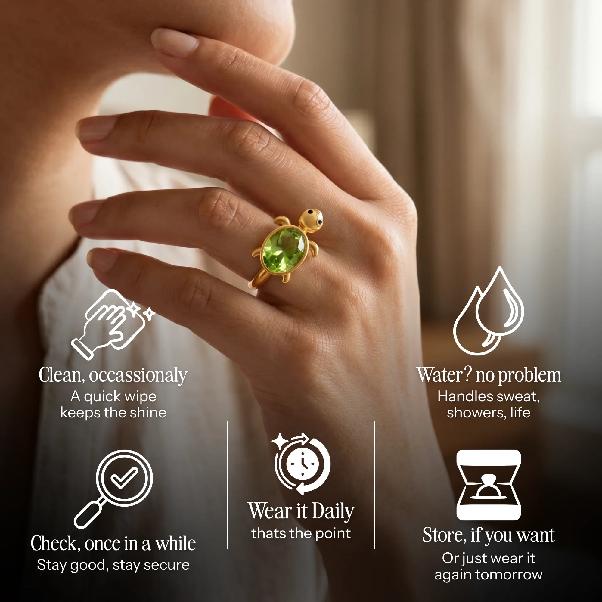 Tortelle Ring