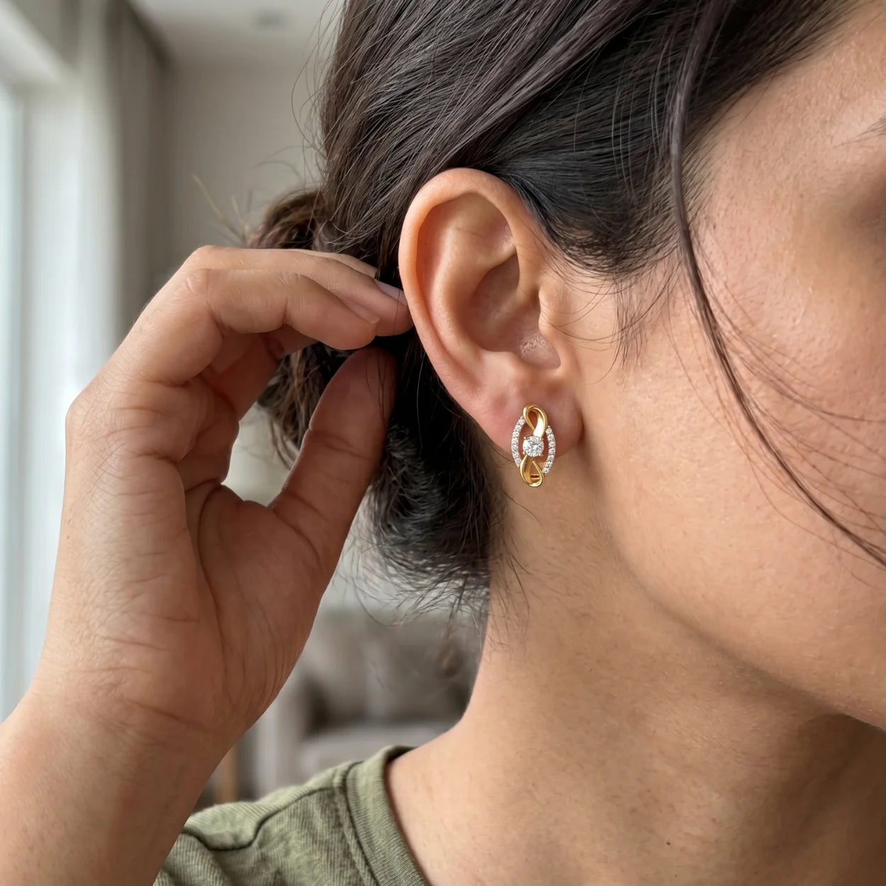 Eterna Hoops Earrings