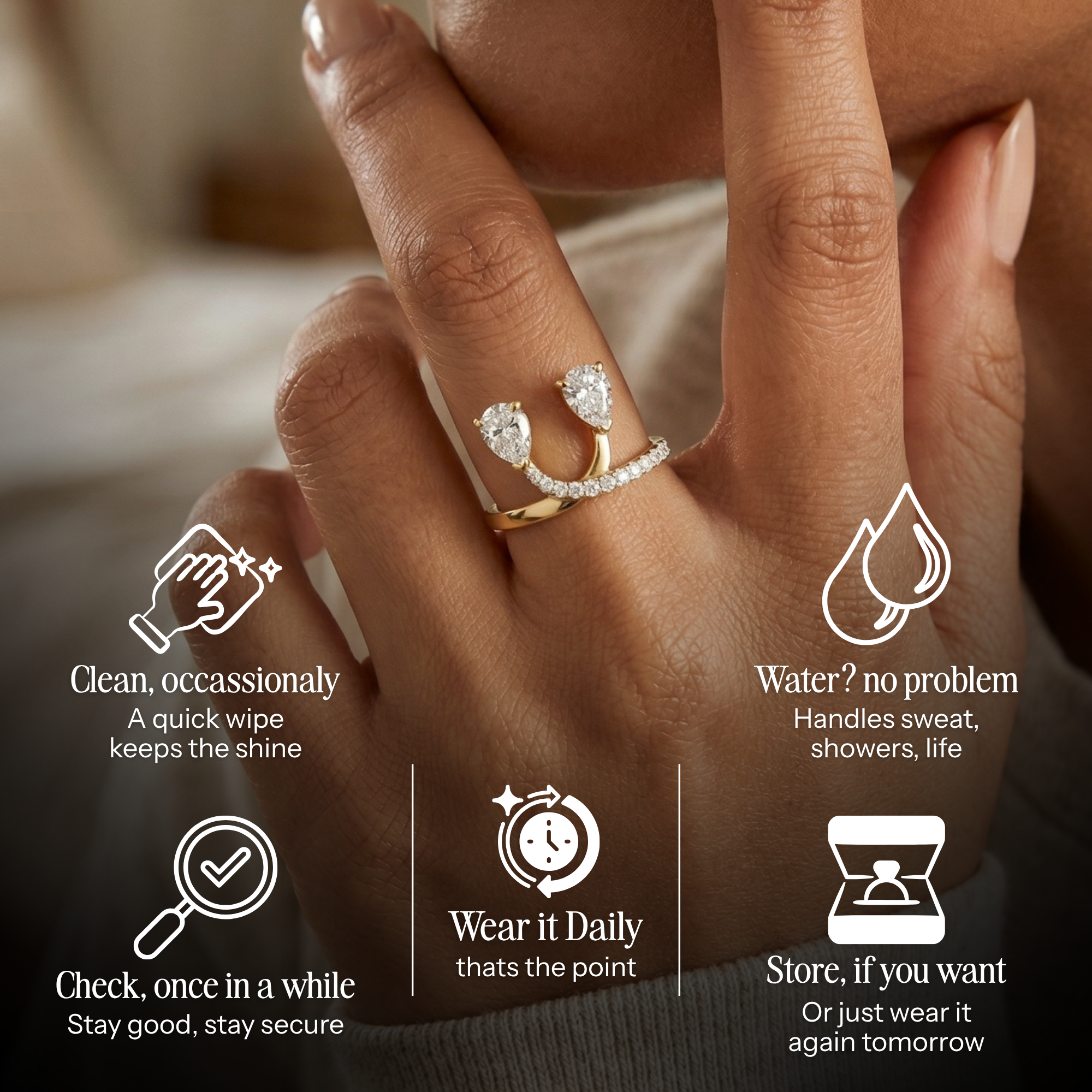 Twin Flame Ring