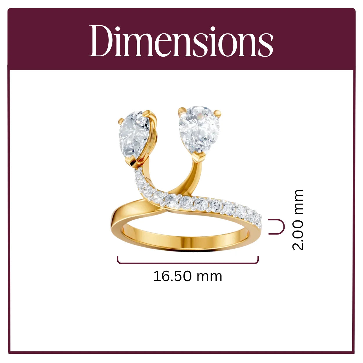 Twin Flame Ring