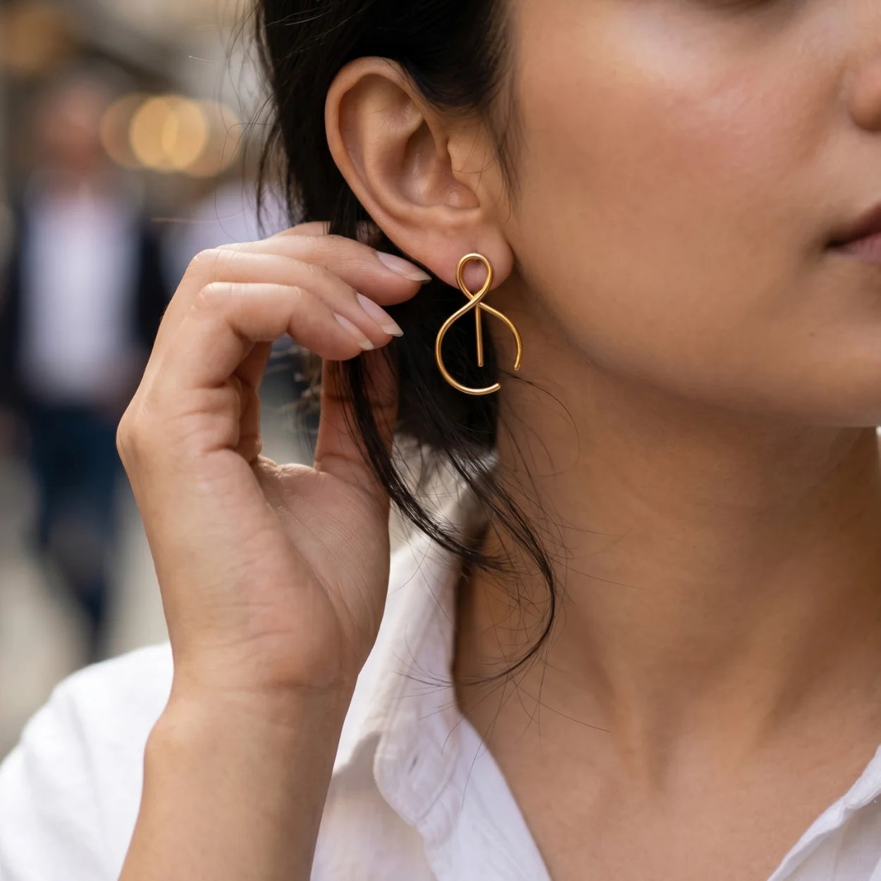 Ampersand Earrings