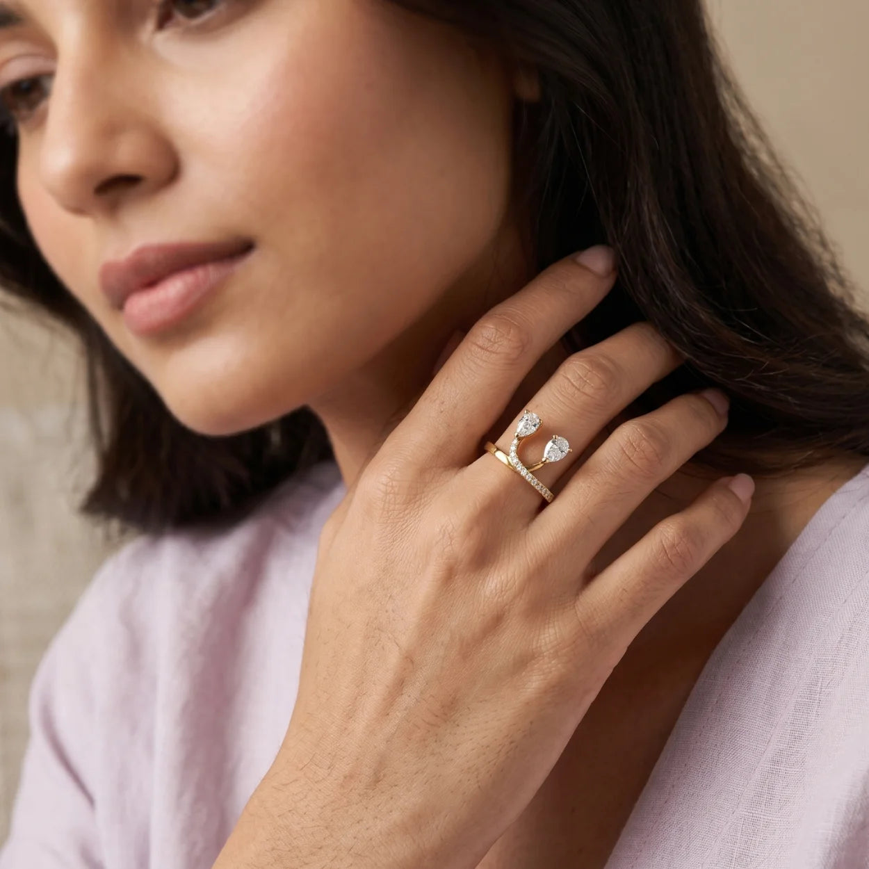 Twin Flame Ring