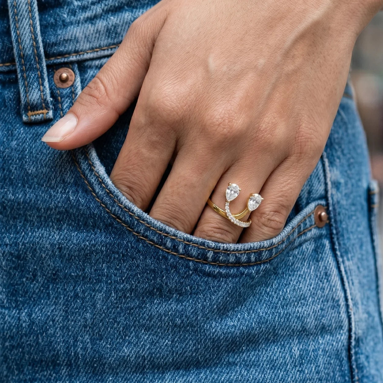 Twin Flame Ring