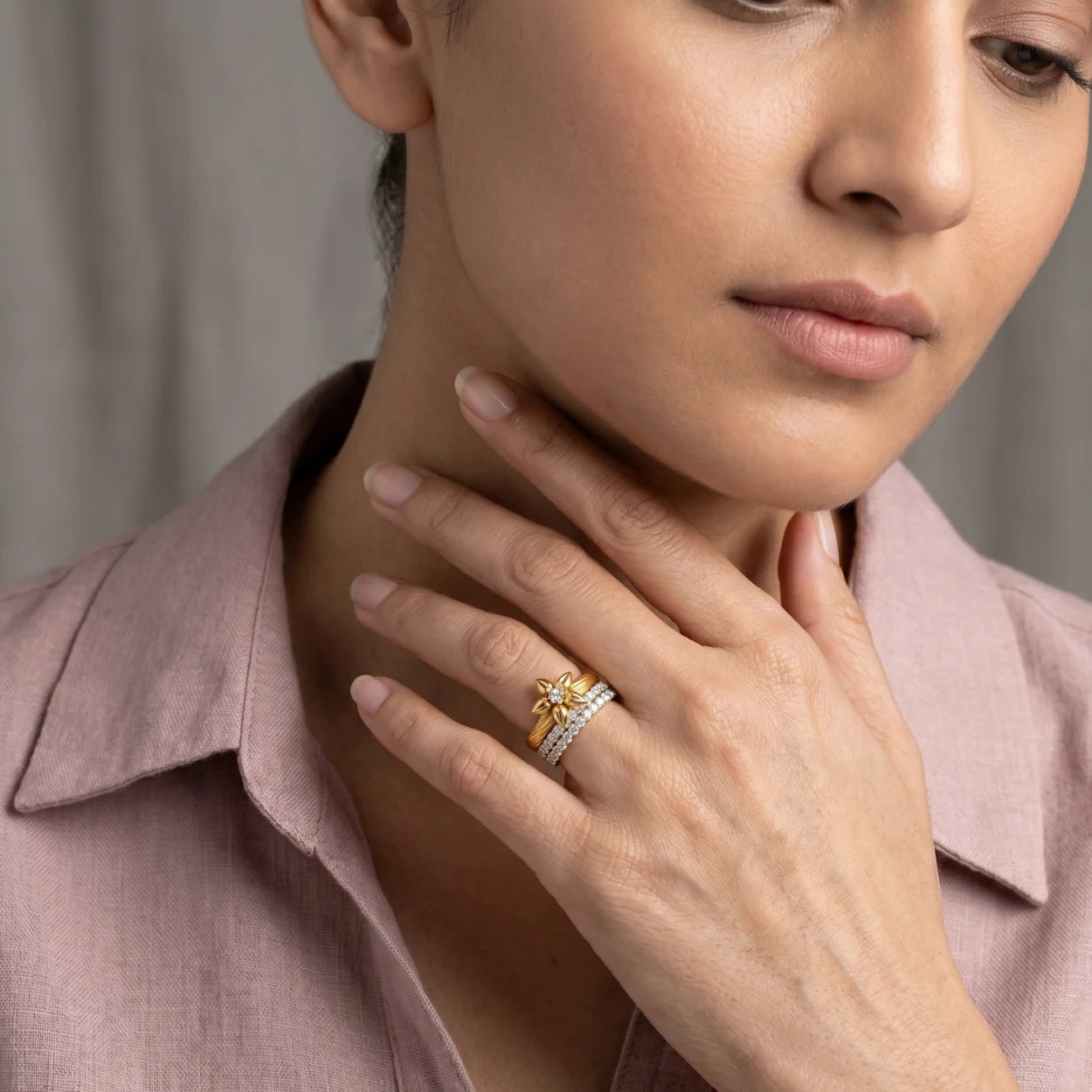 Petal Crown Ring
