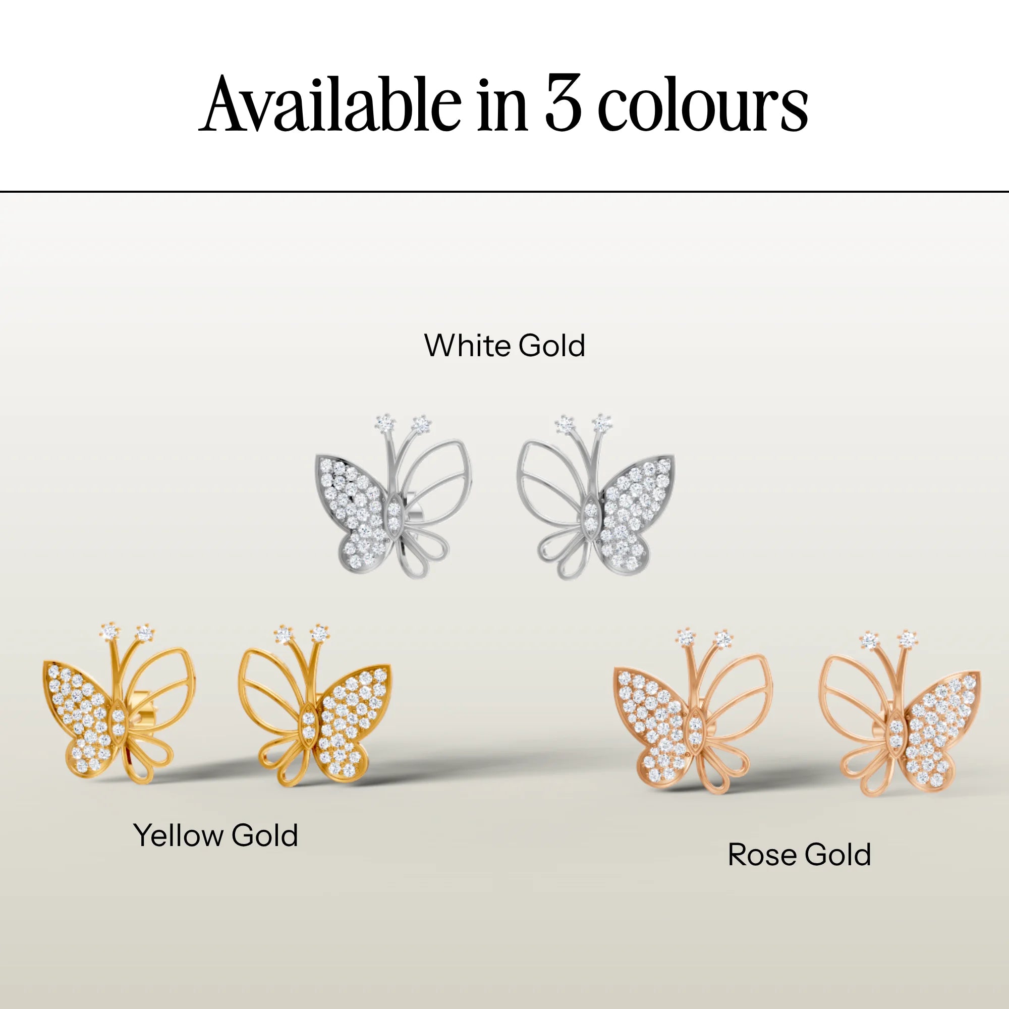 Papillon Studs