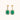 Breeze Studs Yellow Gold American Diamond