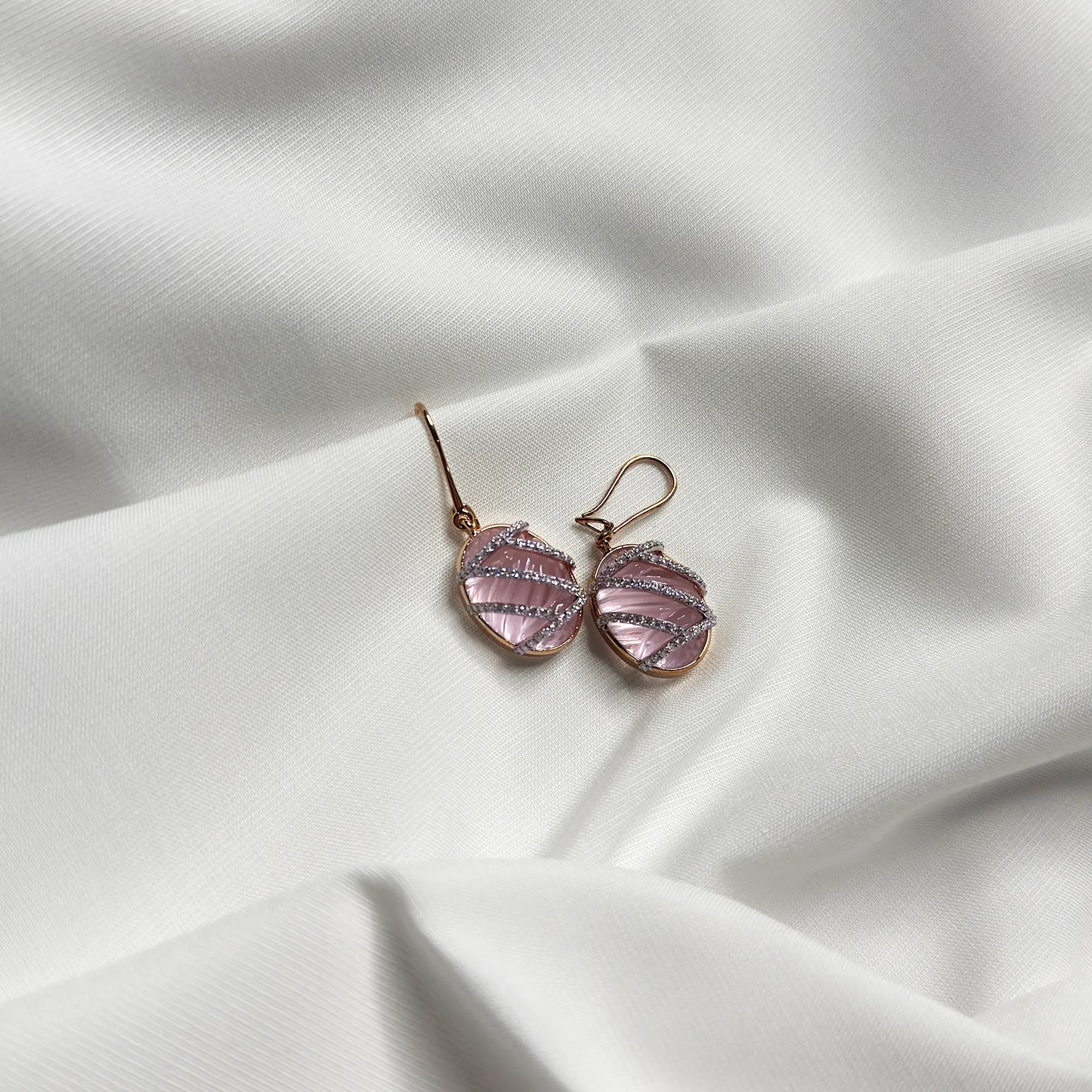 Rosé Mirage Earrings