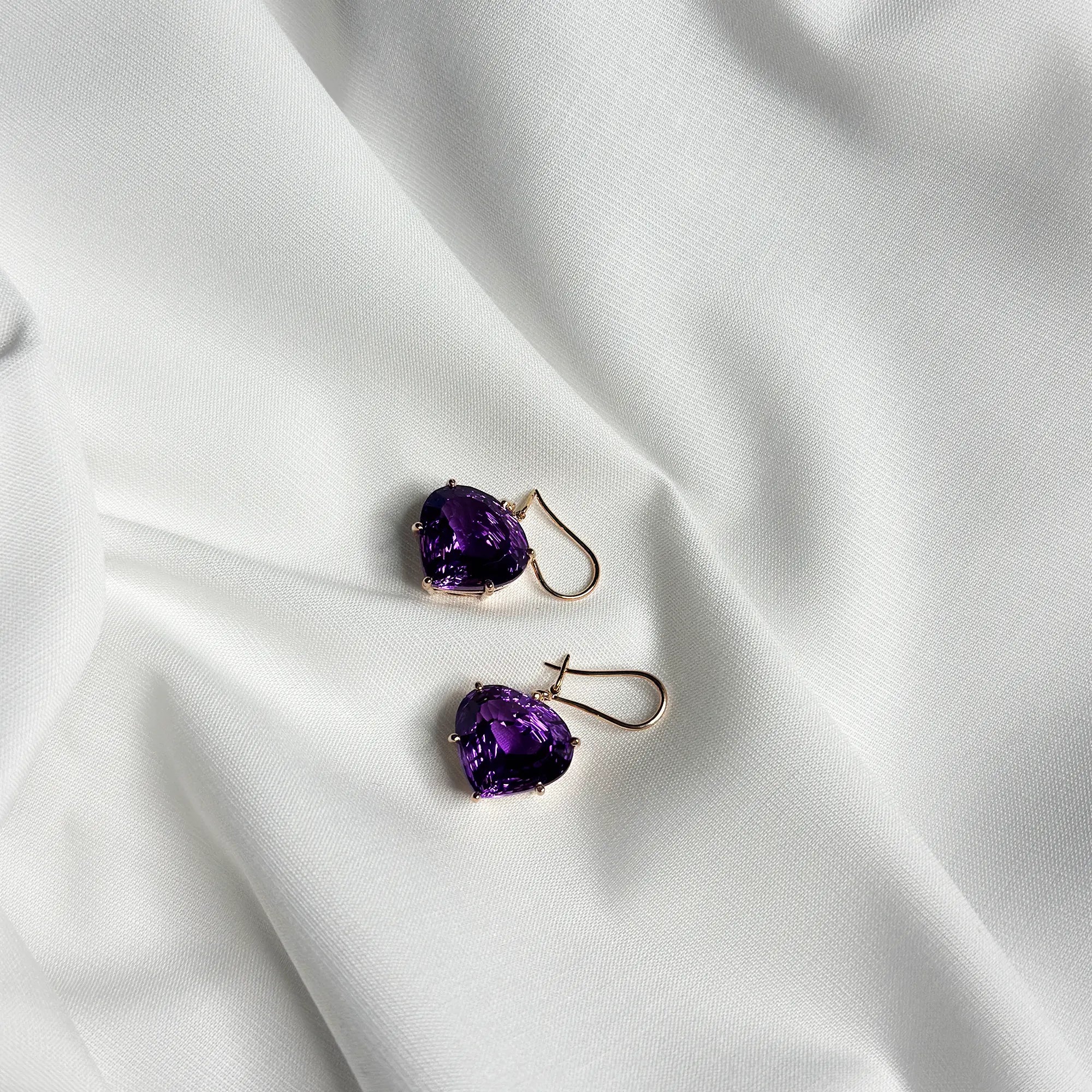 Viola Flame Earrings