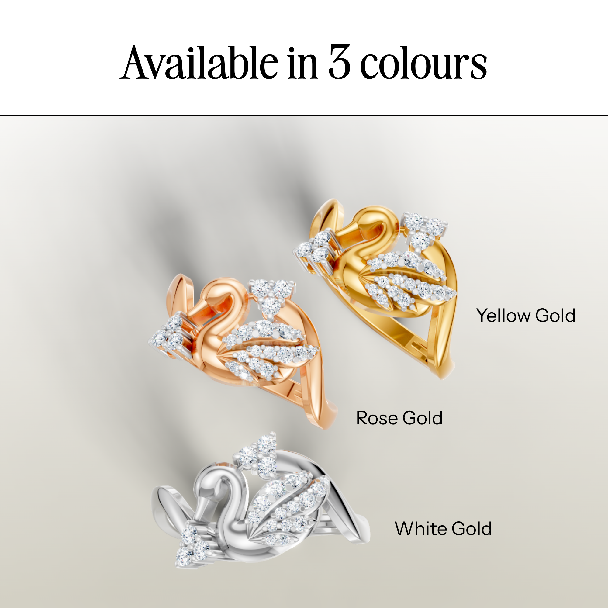 Swan Reverie Ring