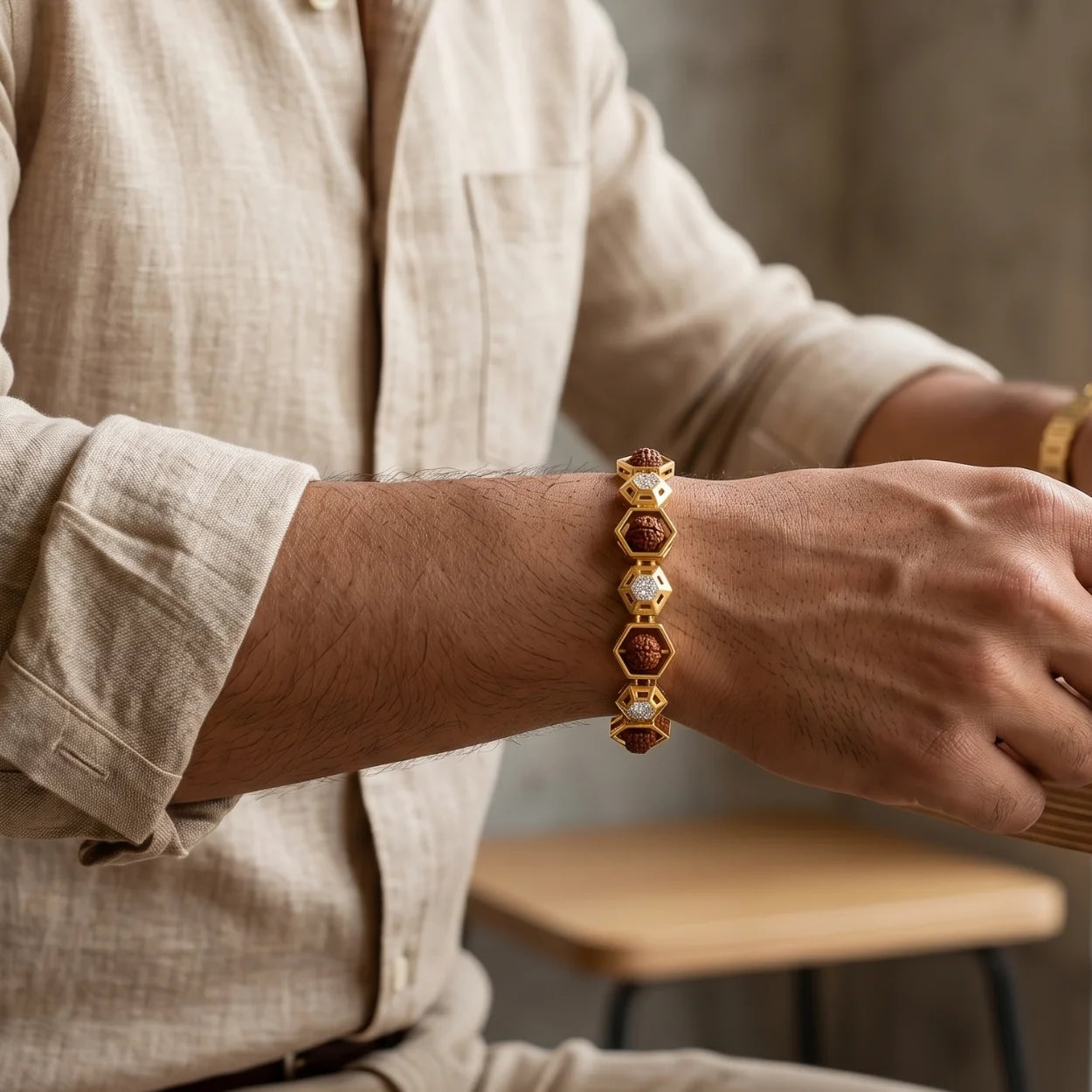 Rudra Hex Bracelet