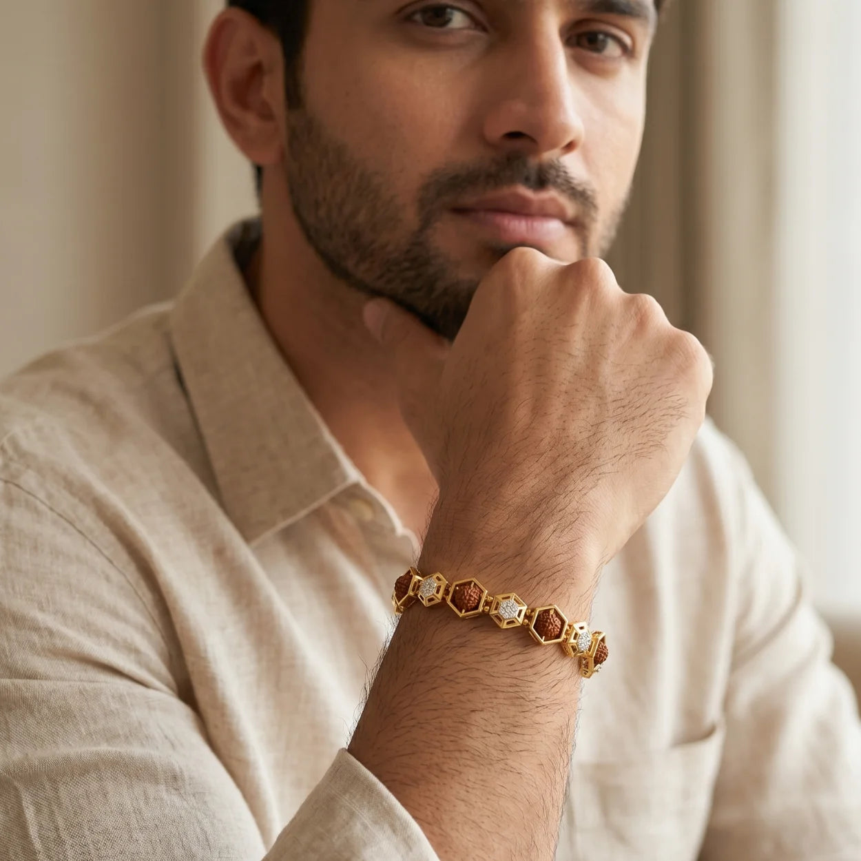 Rudra Hex Bracelet
