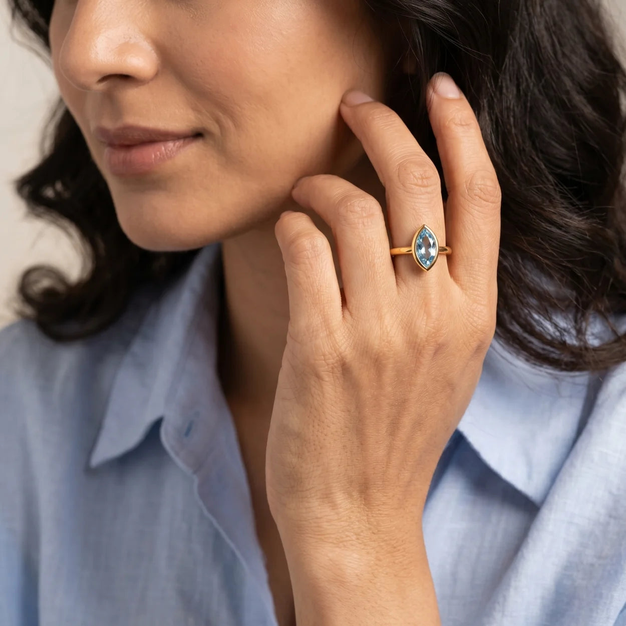 Aeris Marquise Ring
