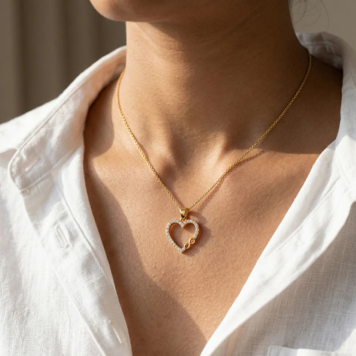 Infinity Heart Pendant
