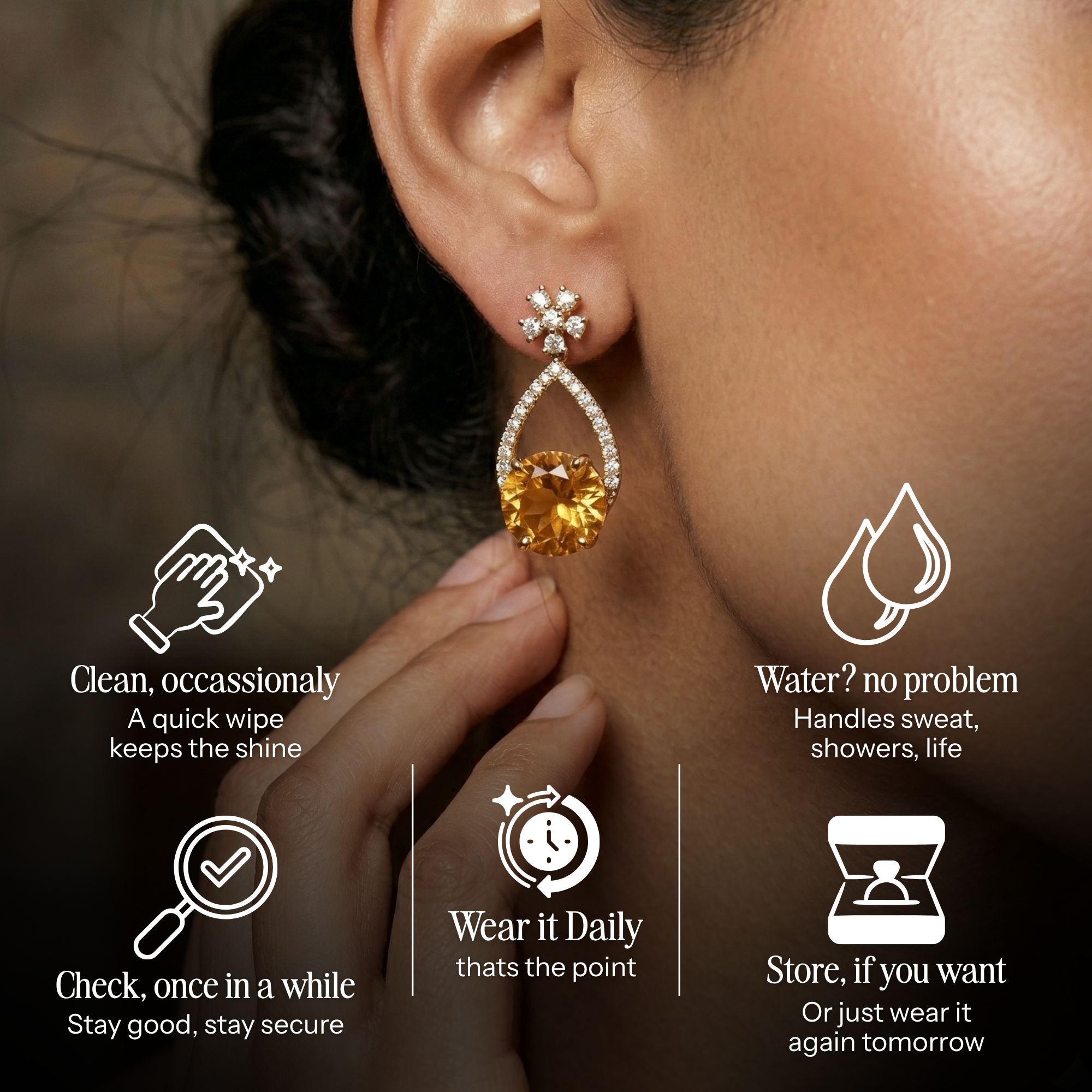 Sunveil Earring