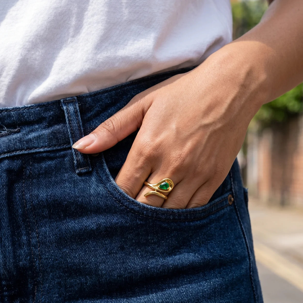 Verdant Crown Ring