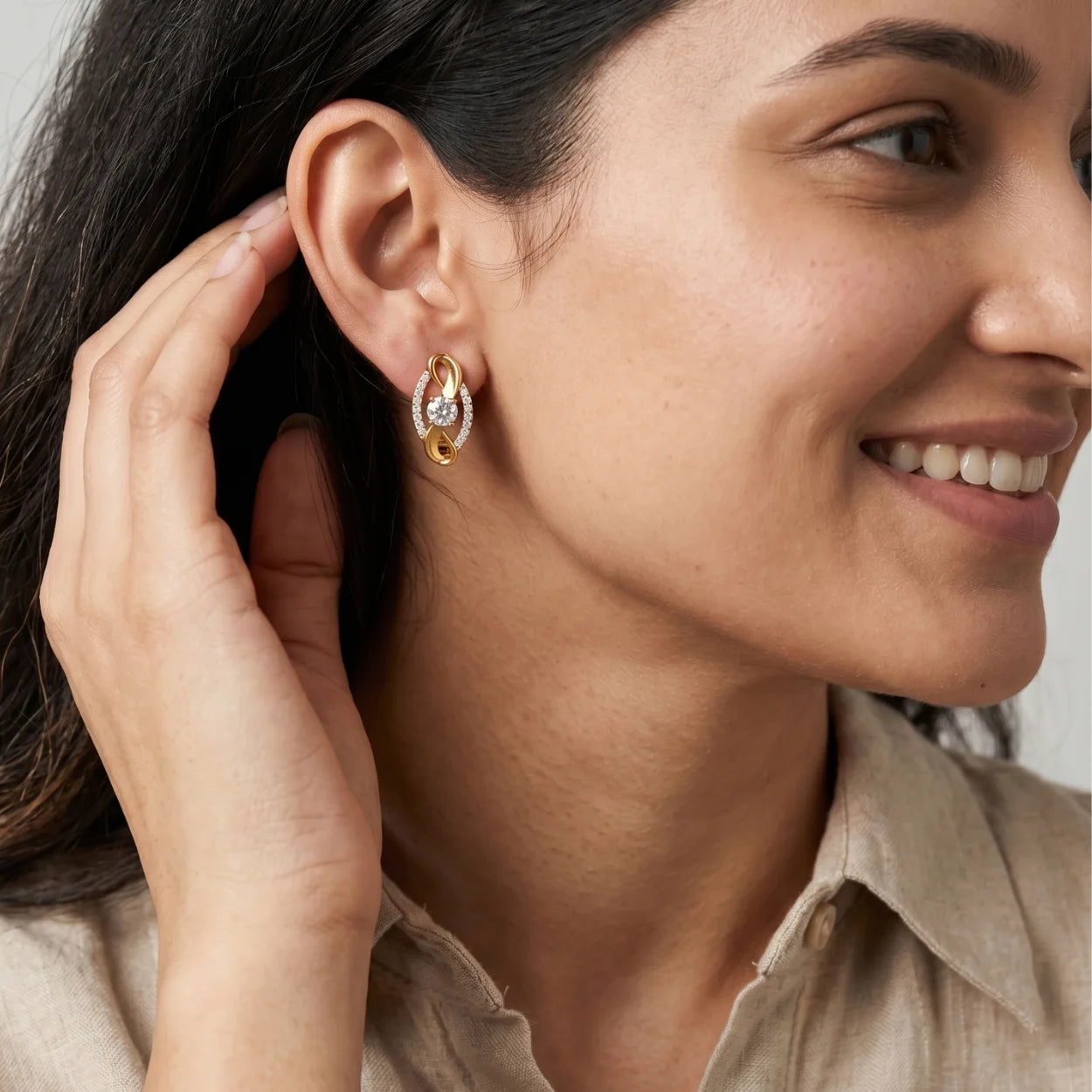 Eterna Hoops Earrings