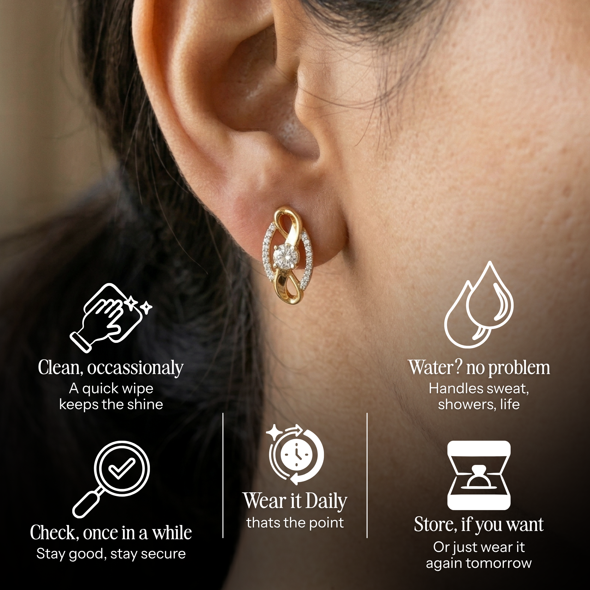Eterna Hoops Earrings