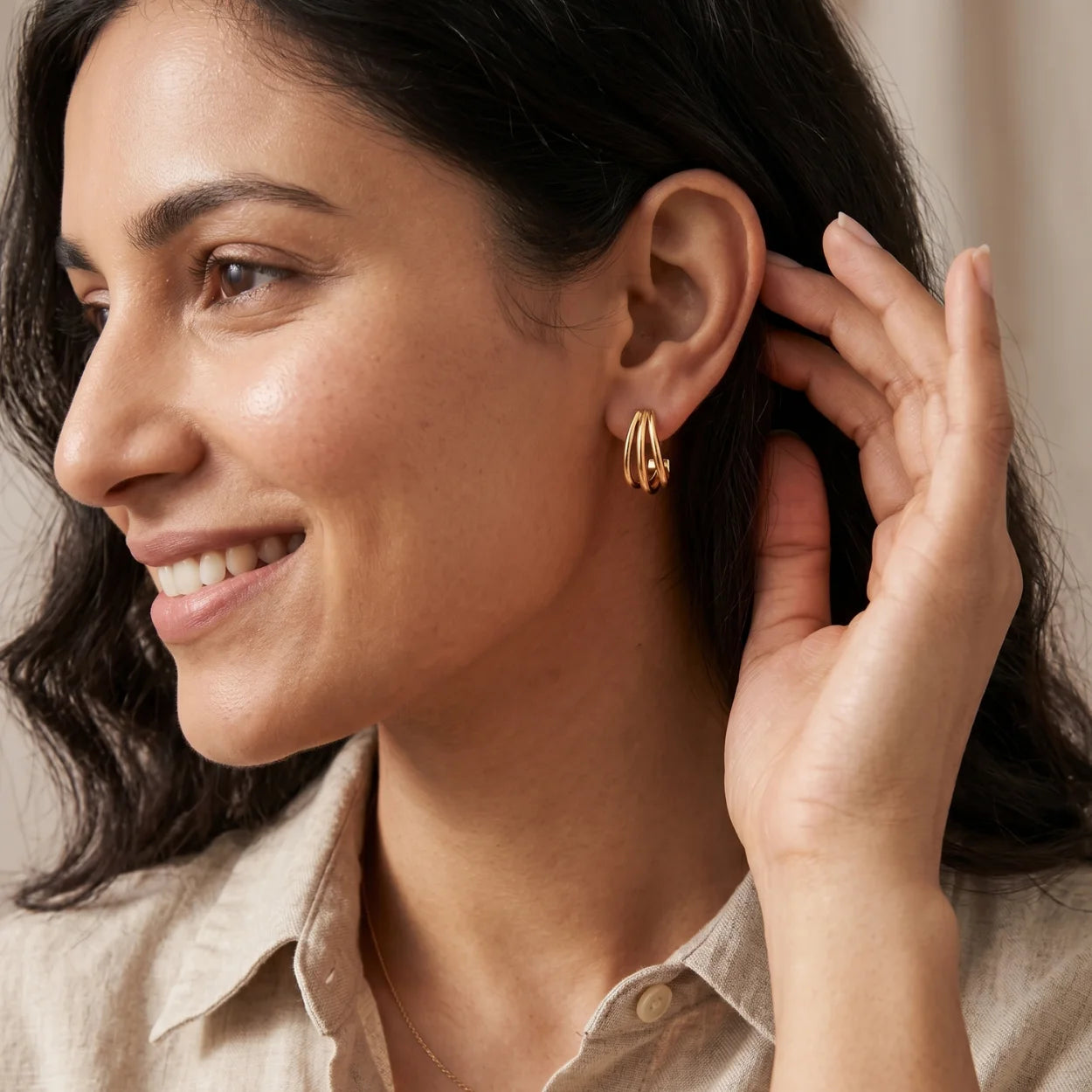 Echo loop Earring