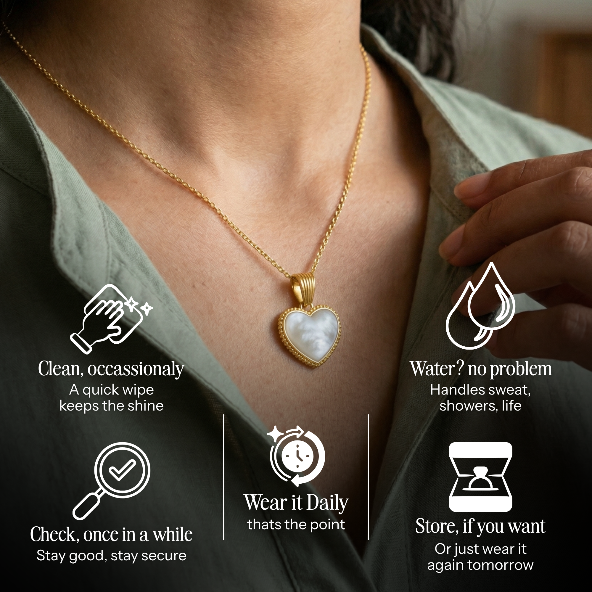 Coeur Royale Pendant