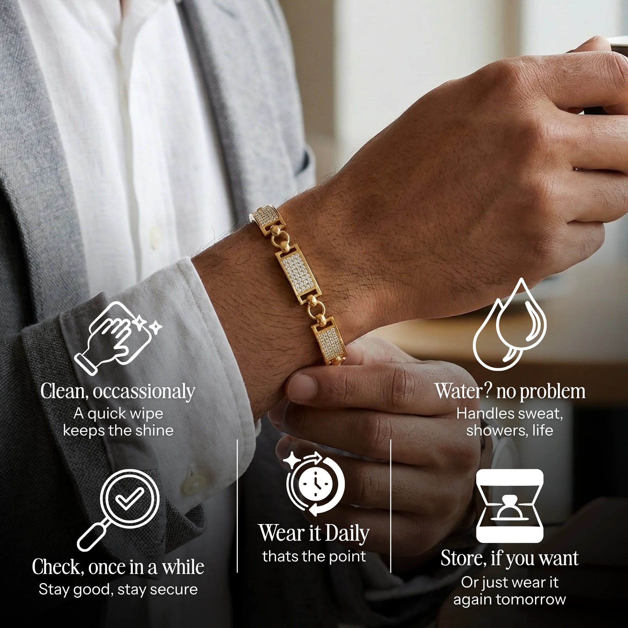 Atlas Link Bracelet