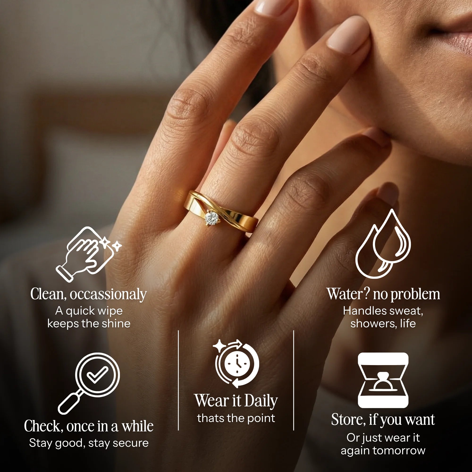 Linea Solitare Ring