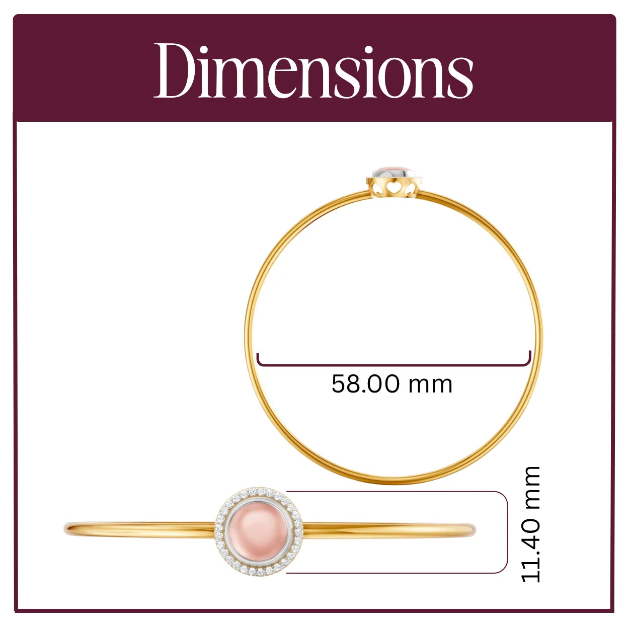 Pink Oath Bangle