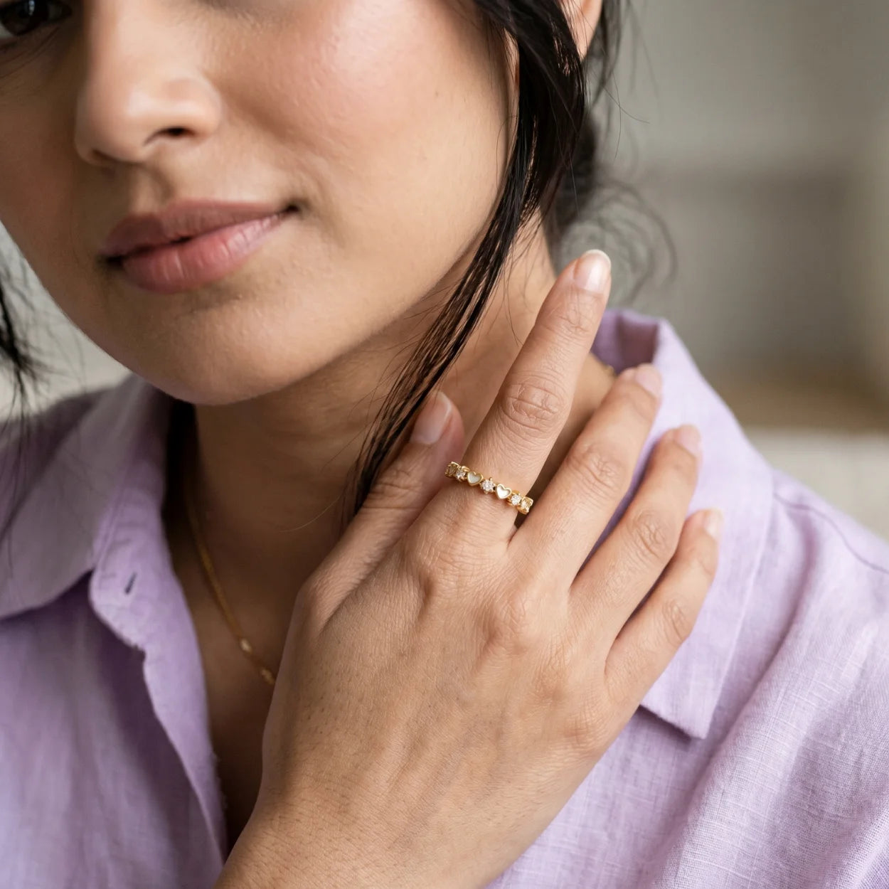 Heartline Ring