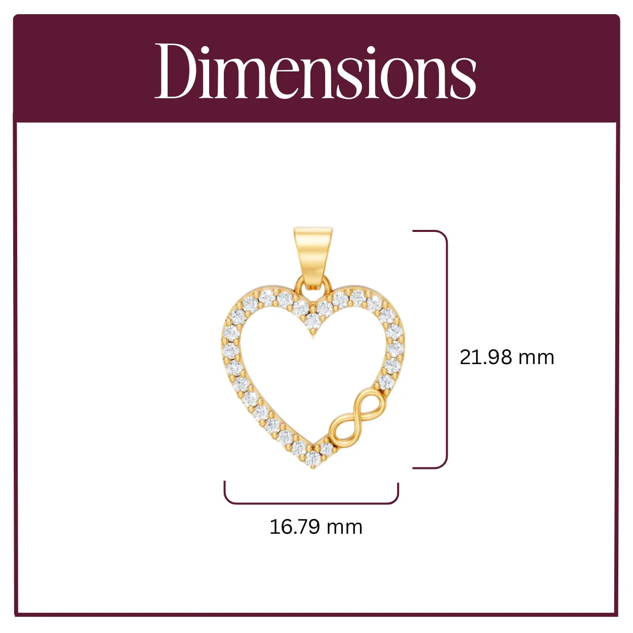 Infinity Heart Pendant