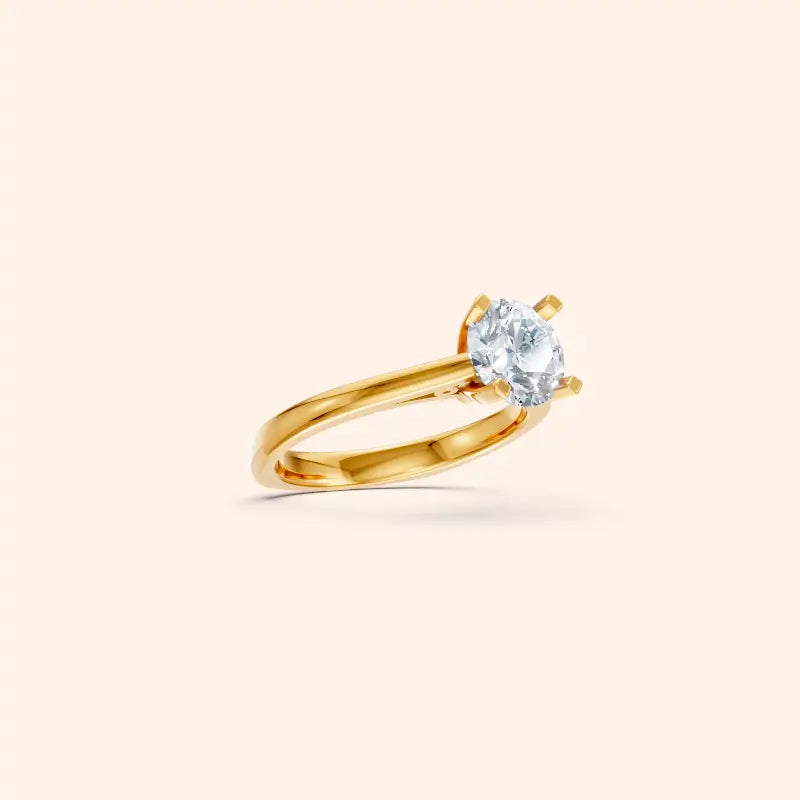 Crona Moissanite Ring