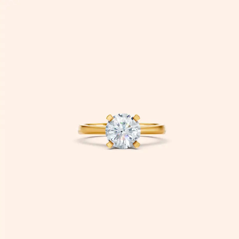 Crona Moissanite Ring